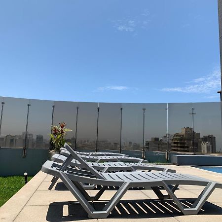 Apartamento Acogedor departamento en San Isidro con excelente vista Lima Exterior foto