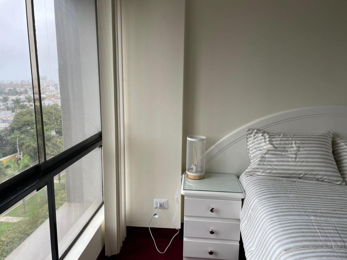 Apartamento Acogedor departamento en San Isidro con excelente vista Lima Exterior foto